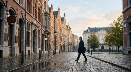 Photographie éditoriale symbolisant l'optimisation d'un compte bancaire belge pour réduire les frais superflus