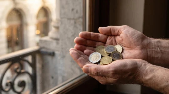 Illustration symbolique représentant la sécurité et la protection de l'épargne déposée dans une banque belge